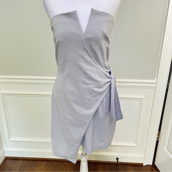 South Moon Under Ice Blue Dress L - Picture 1 of 8